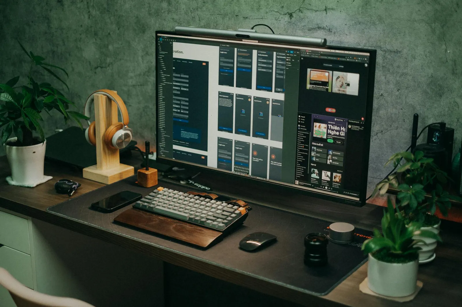 Modern organised workspace representing AI automation consulting